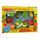 Žaislinės pjaustomos daržovės ir vaisiai Happy honestly